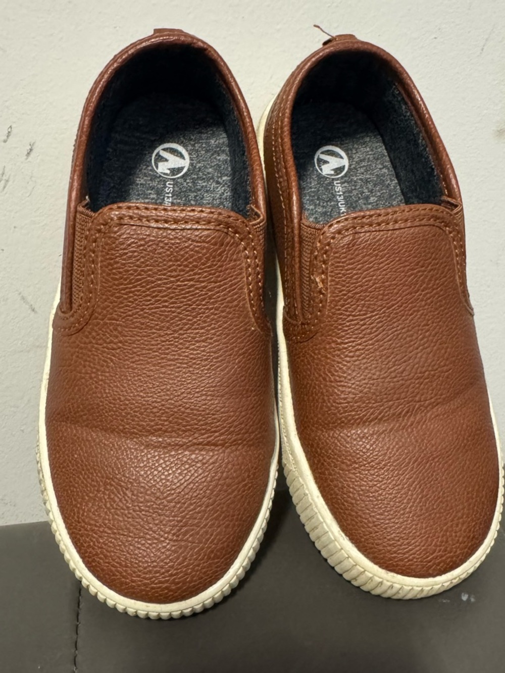 Slip-On Boys Casual Shoes in Brown